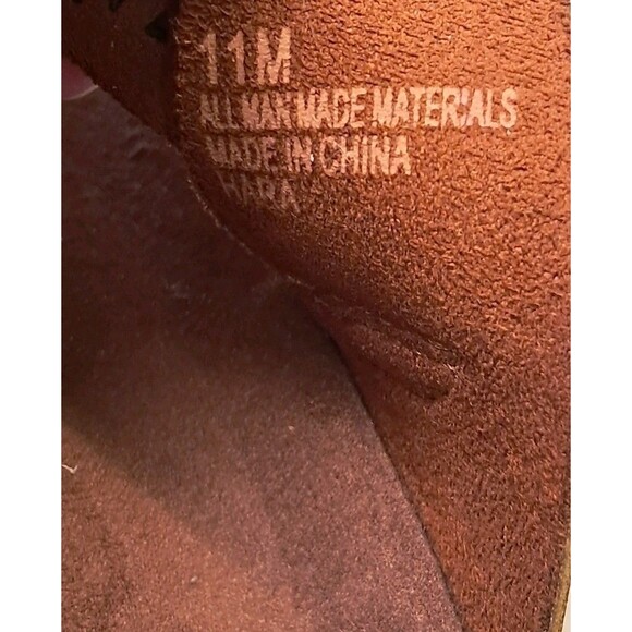 Cliffs By White Mountain Size 11M Hara Sandals Thongs 1" Platform Brown - Picture 3 of 8